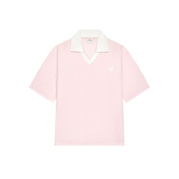 Courrèges Women Logo Oversize Polo Shirt